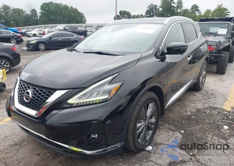 2019 Nissan Murano Platinum z USA, uszkodzony, nr VIN 5N1AZ2MJ6KN119861